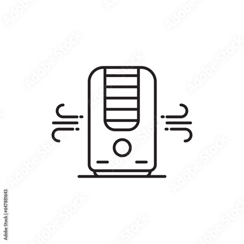 air purifier icon care, cold for app web logo banner poster icon
