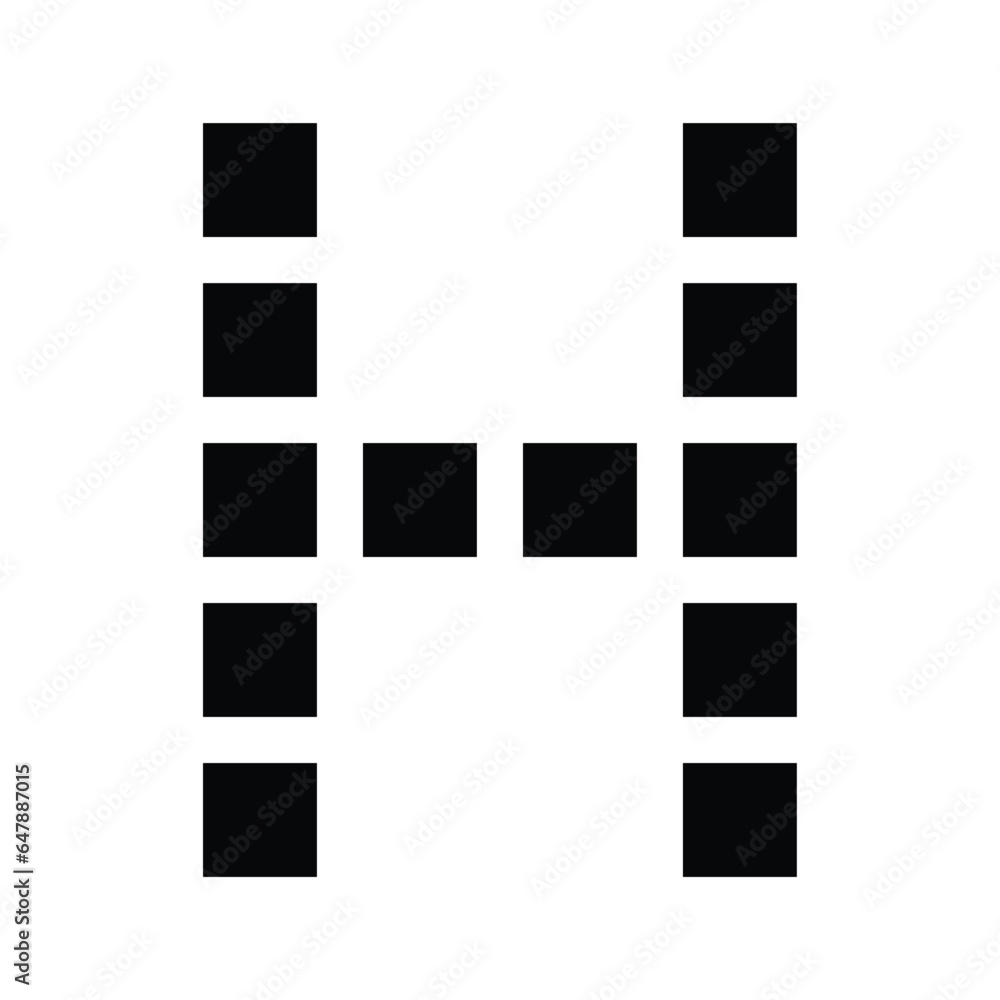 Alphabet bloc art vector design Alphabet bloc art vector design
