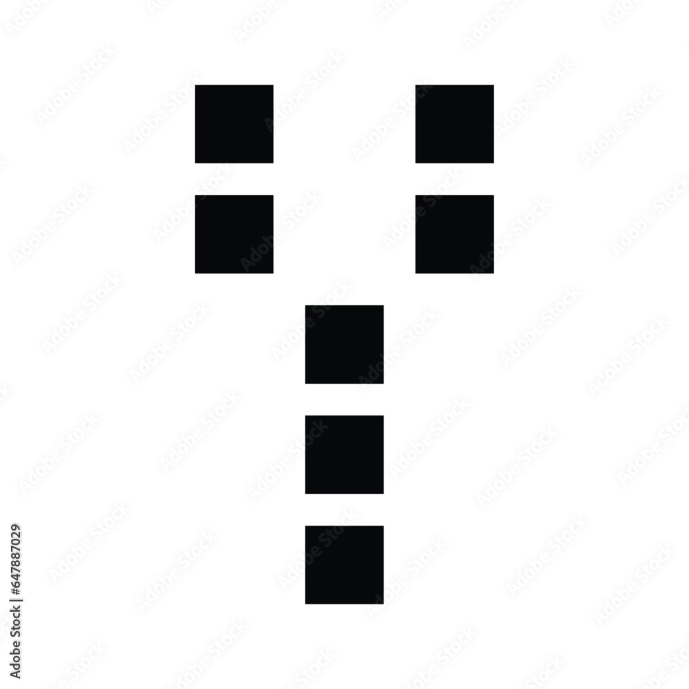Alphabet bloc art vector design Alphabet bloc art vector design