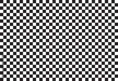 black and white checkered backdrop