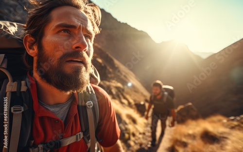 Nature Enthusiast Trekking ...