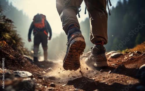 Nature Enthusiast Trekking ...