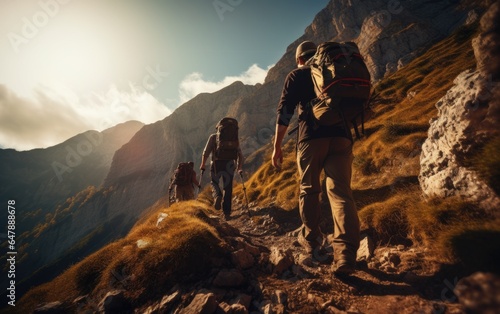 Nature Enthusiast Trekking ...