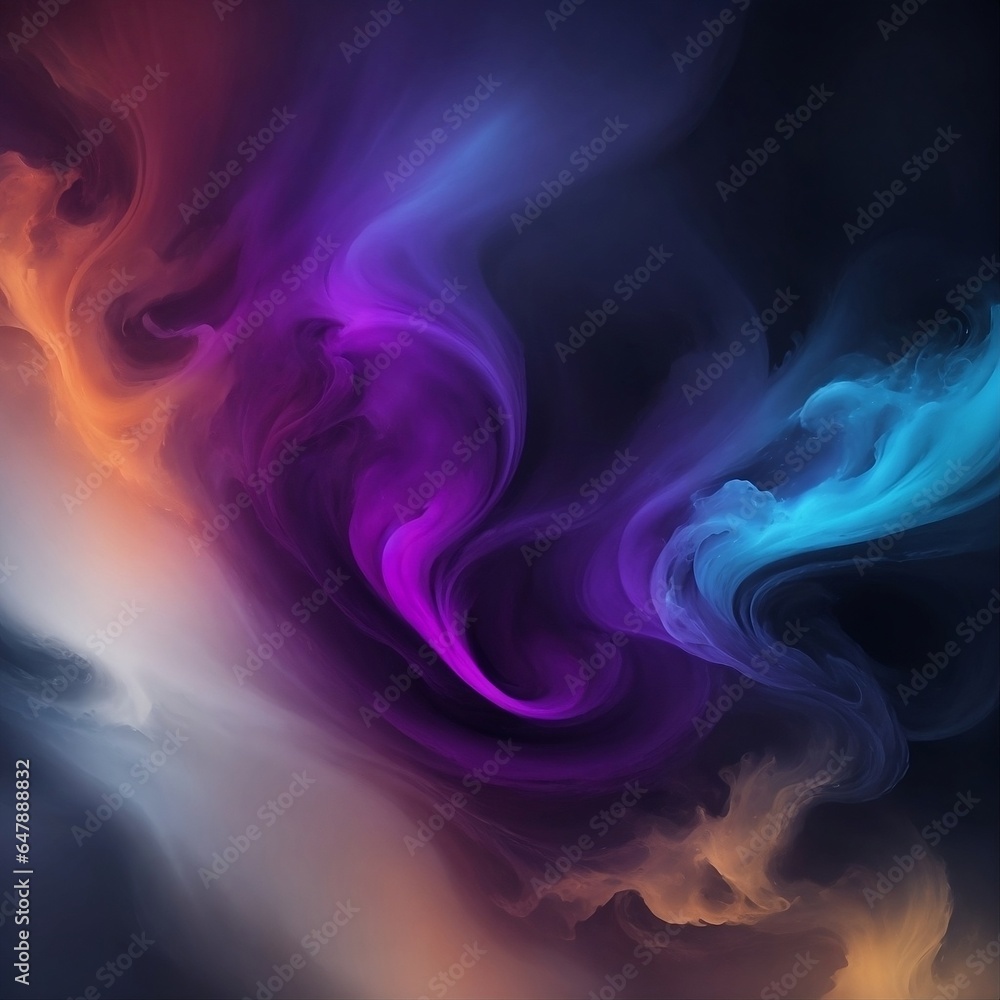 Obraz premium abstract art smoke pattern design backgrounds 