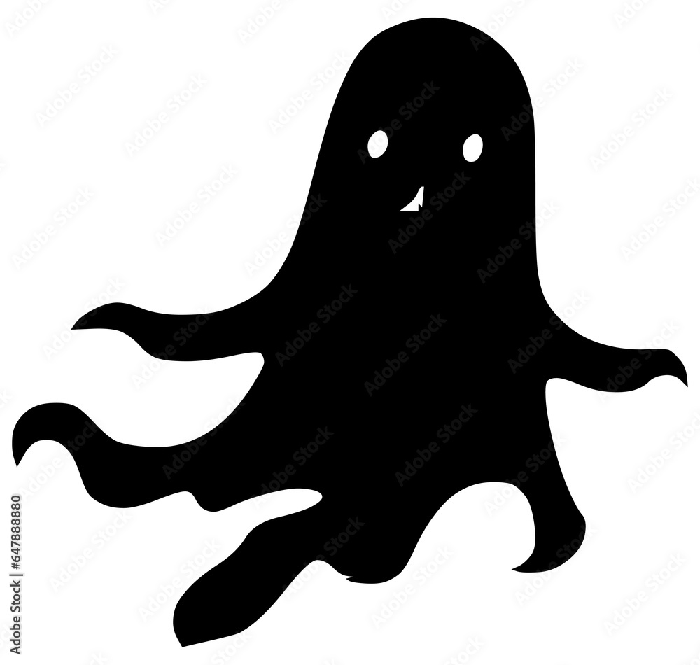 Cute Ghost Sticker Cute Ghost Sticker