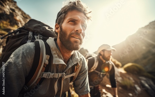 Nature Enthusiast Trekking ...