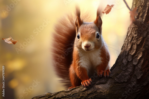 Squirrel close up © aprinila