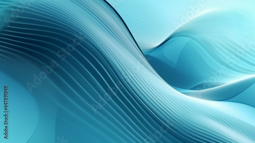abstract blue wavy lines background