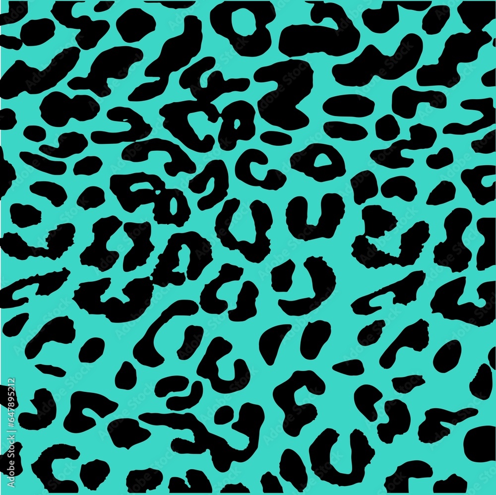 Leopard illustration for print-on-demand