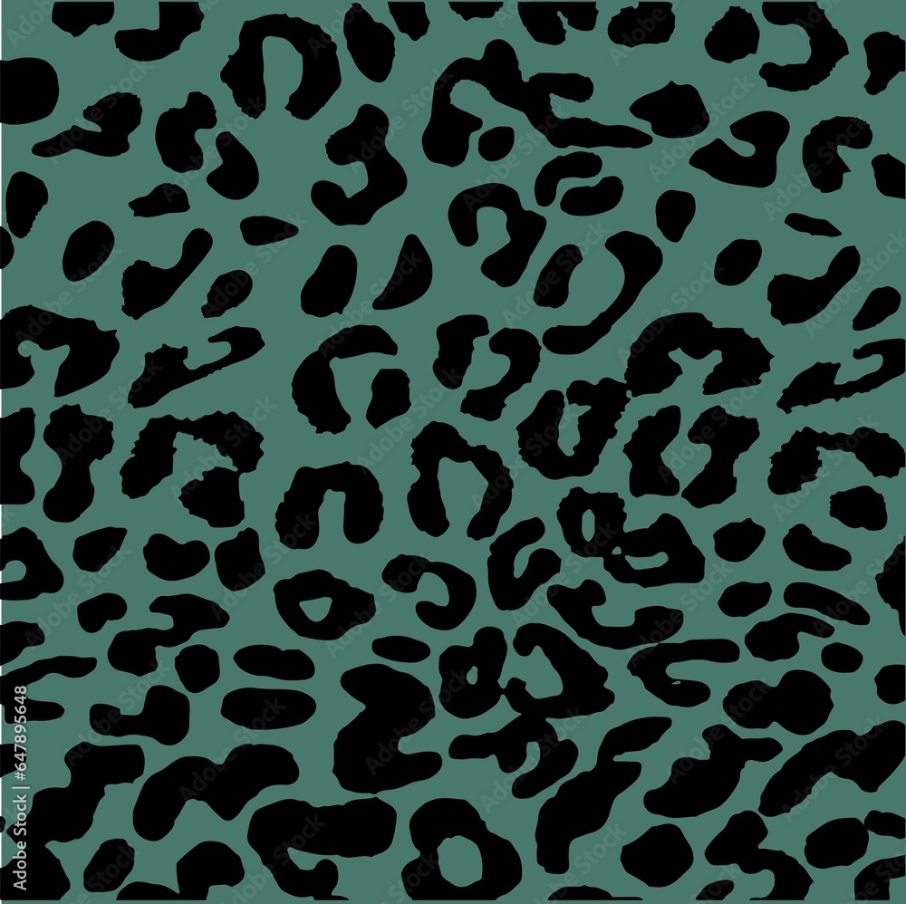 Obraz premium Leopard illustration for print-on-demand