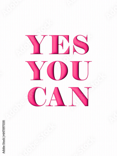 Affirmation pink barbie background vector. Wallpaper design with text. Illustration for prints, wall art, cover, wrapping, poster