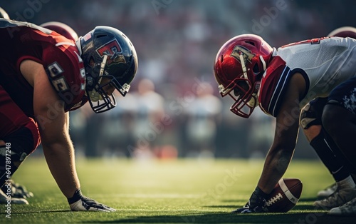 American football players i...
