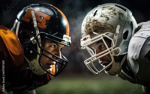 American football players i...