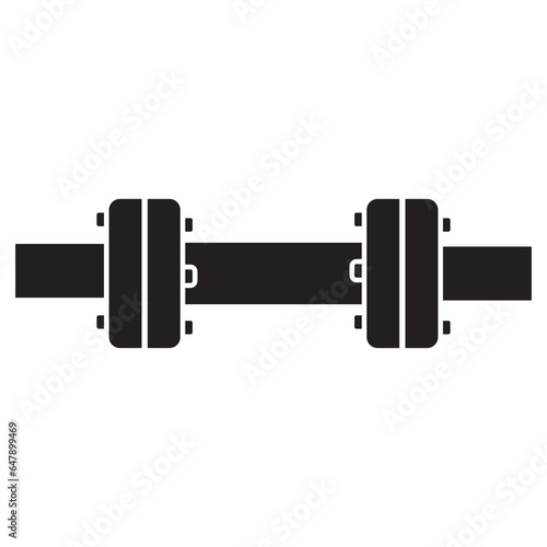 Pipe Flange vector flat trendy style illustration on white background..eps