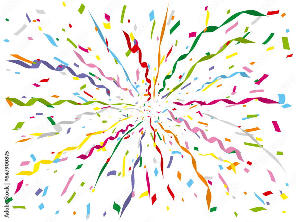 Fototapeta premium テープ吹雪08-1変:眼-100