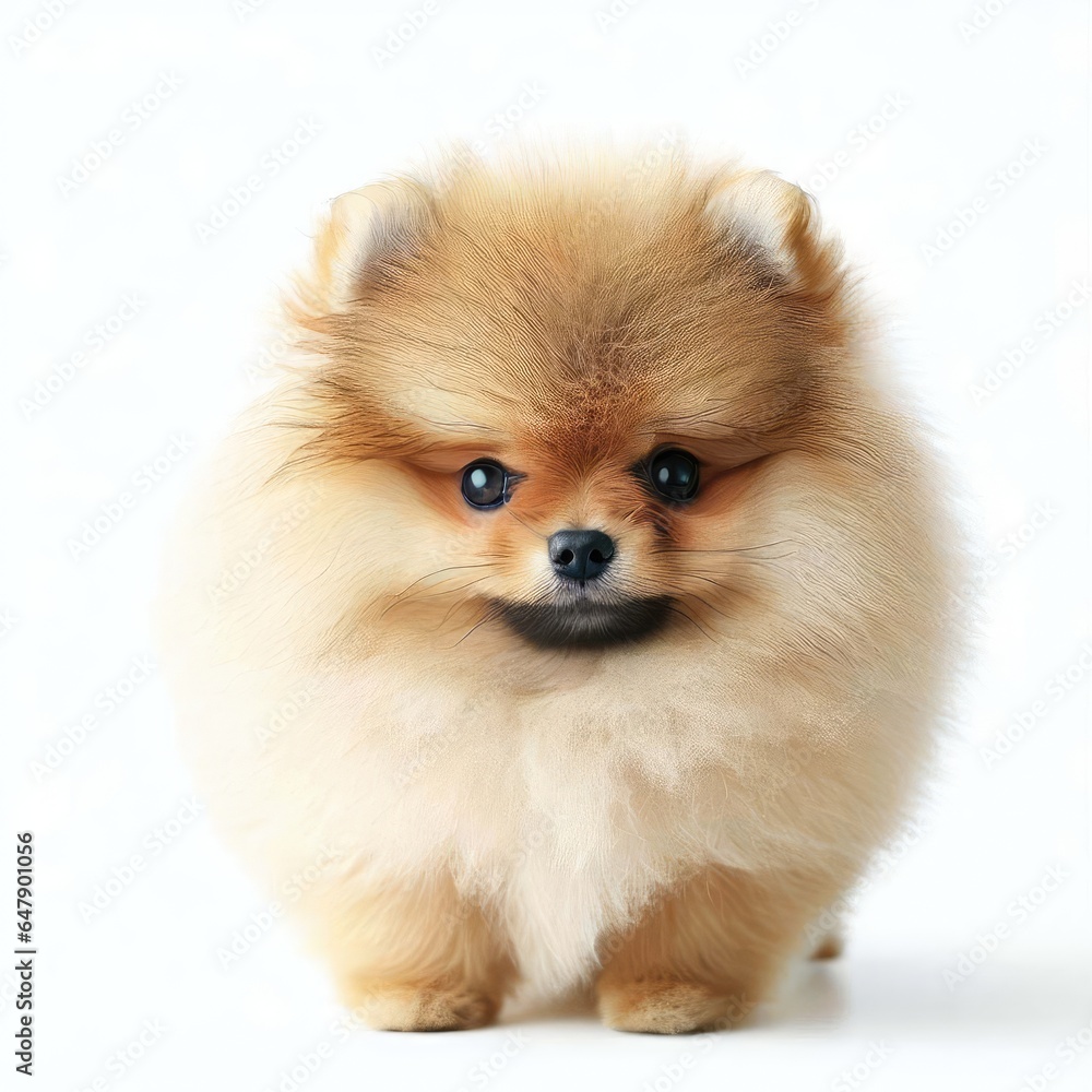 Baby Pomeranian's Sweet Moments, Generative AI