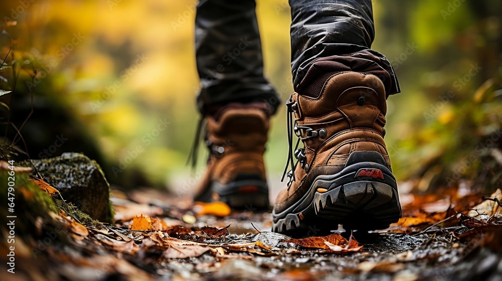 Leaves crunching beneath boots on a hike
Leaves crunching beneath boots on a hike