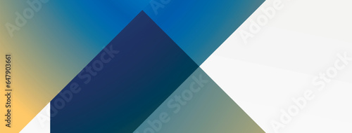 Vivid abstraction unfolds. Triangles in seamless harmony, composing dynamic geometric backdrop. Interplay of angles and hues forms captivating tapestry, evoking modernity and artistic allure