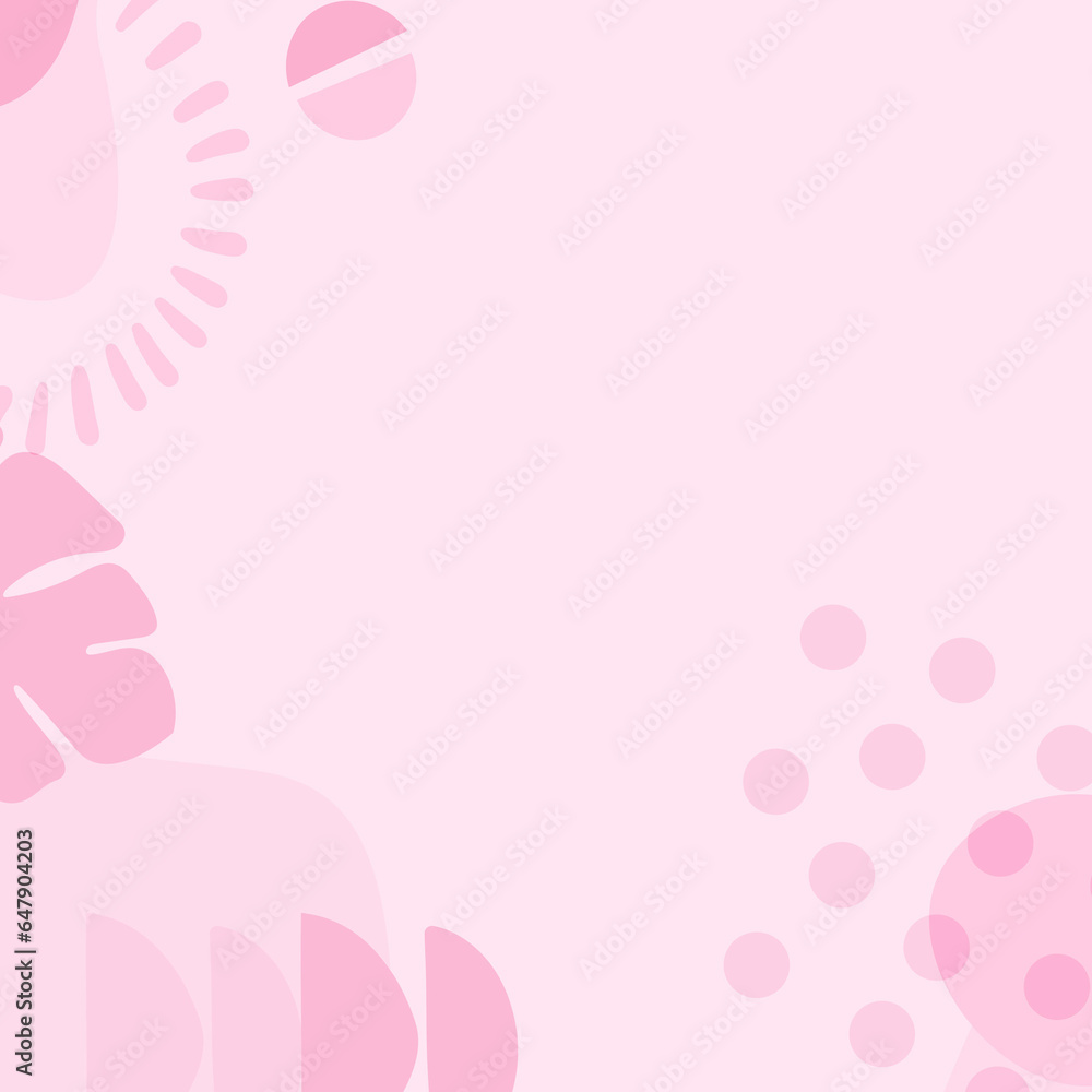 Flat design abstract, minimal, doodle, floral, fluid background Flat design abstract, minimal, doodle, floral, fluid background