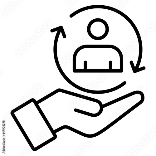 Customer Retention Icon