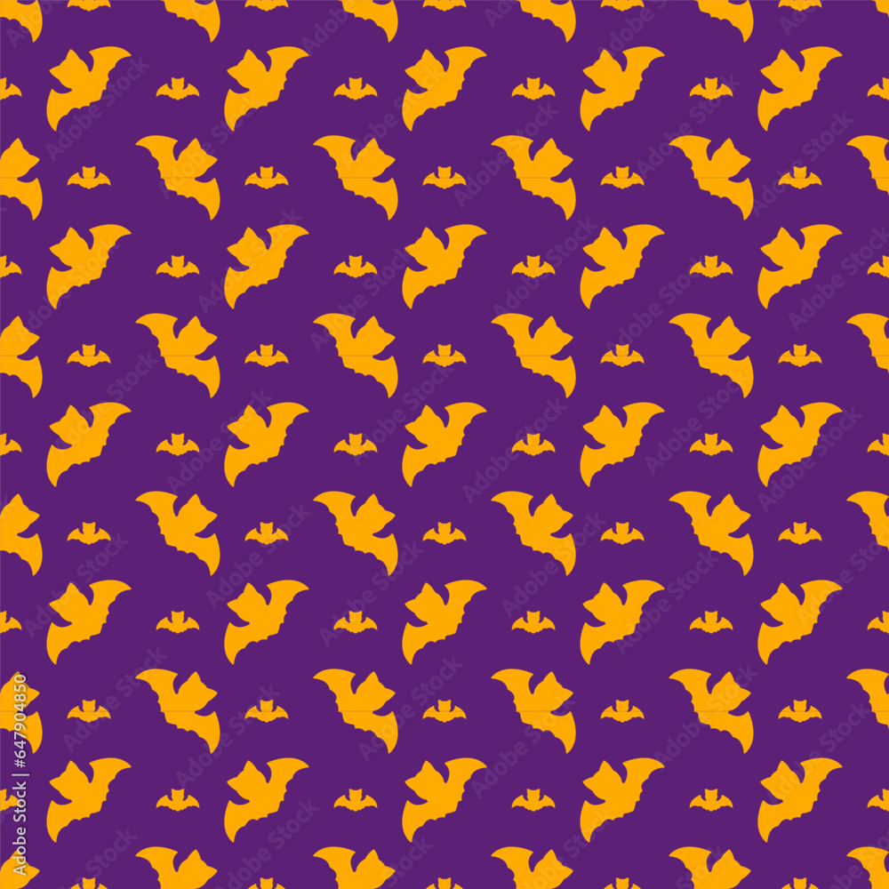 Bat pattern background Bat pattern background