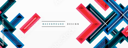 Cross line background minimal geometric template. Design for wallpaper, banner, background, landing page, wall art, invitation, prints, posters