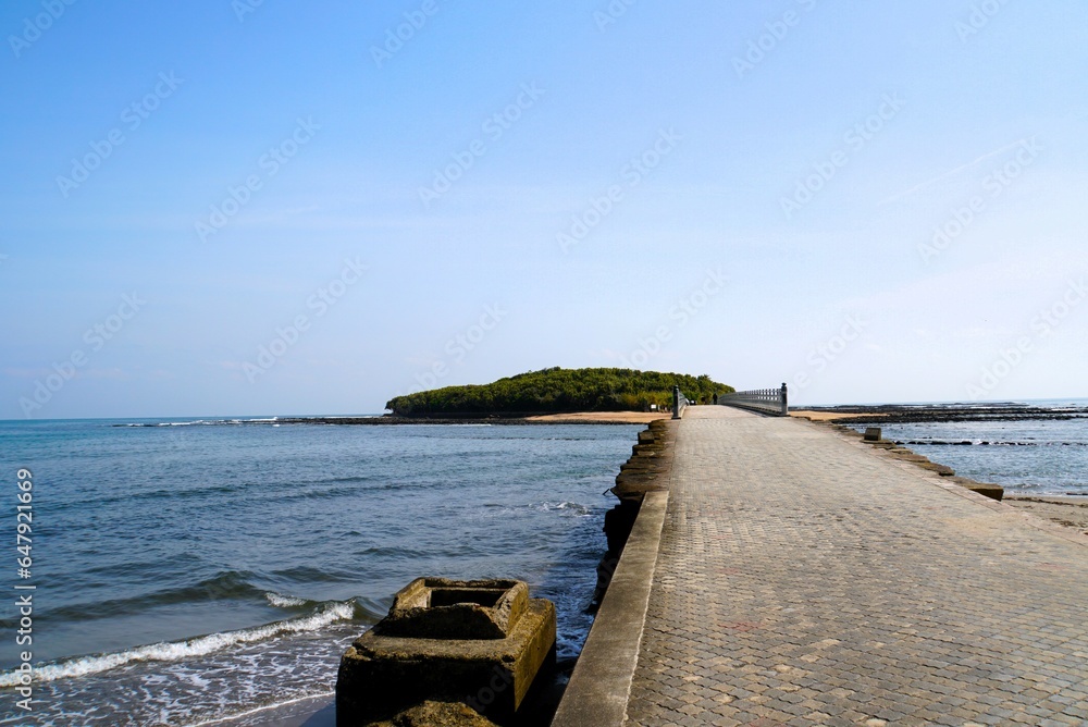 Landscape of Aoshima, Japan