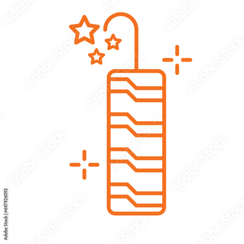 Fire Crackers Line Icon