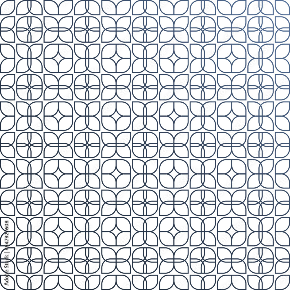 Fototapeta premium seamless pattern with shapes vector