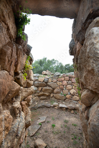 Archaeological site of Nuraghe La Prisgiona - Sardinia - Italy photo