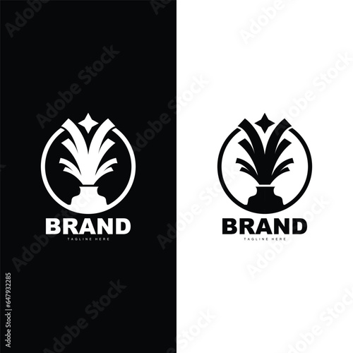Trophy Logo Illustration Award Winner Template Vector Design