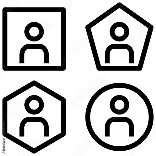 nationality outline style icon