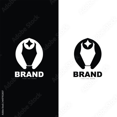 Trophy Logo Illustration Award Winner Template Vector Design