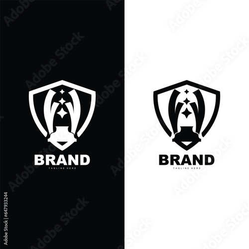 Trophy Logo Illustration Award Winner Template Vector Design