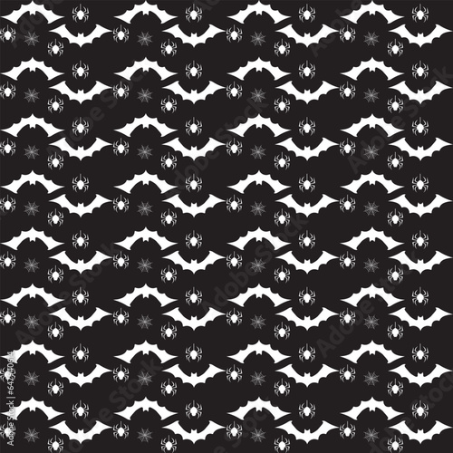 Free vector halloween pattern background design