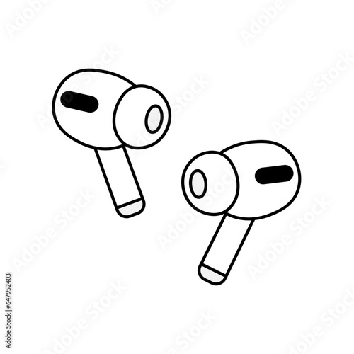 Airpods Earbuds Icon