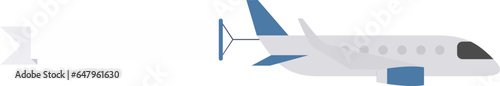 Airplane pulls advertising banner