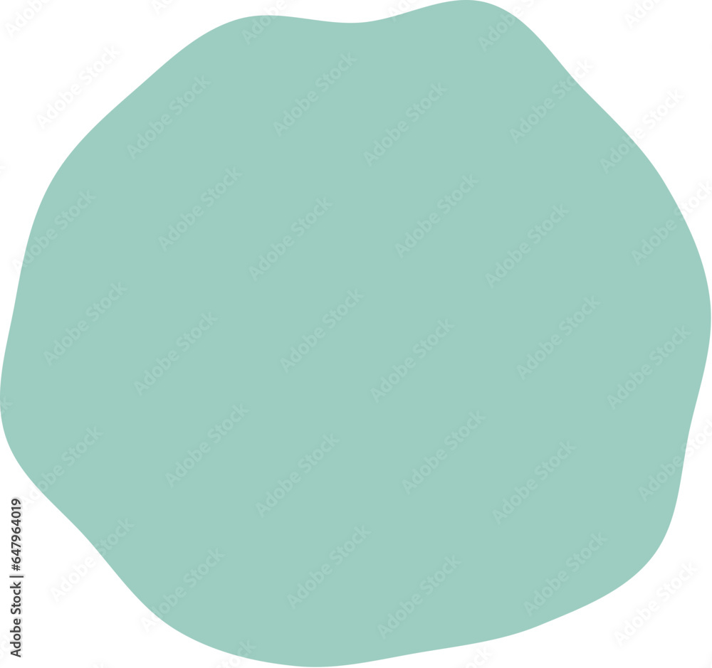 Organic blob shape abstract vector illustration isolated on transparent background. Organic blob shape abstract vector illustration isolated on transparent background.