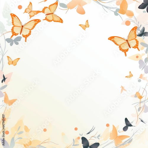 Butterfly frame 