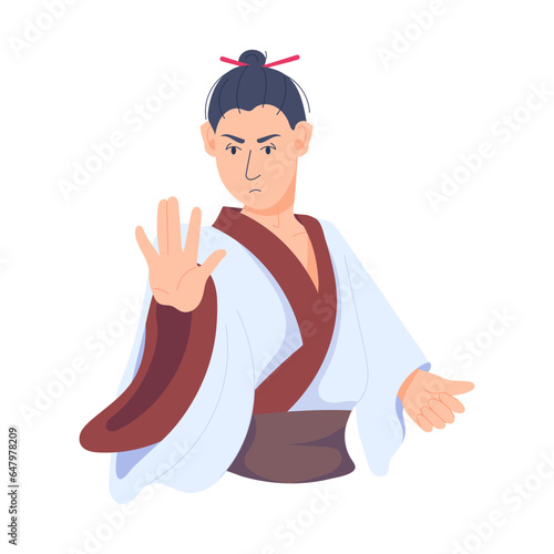Wushu Pose 