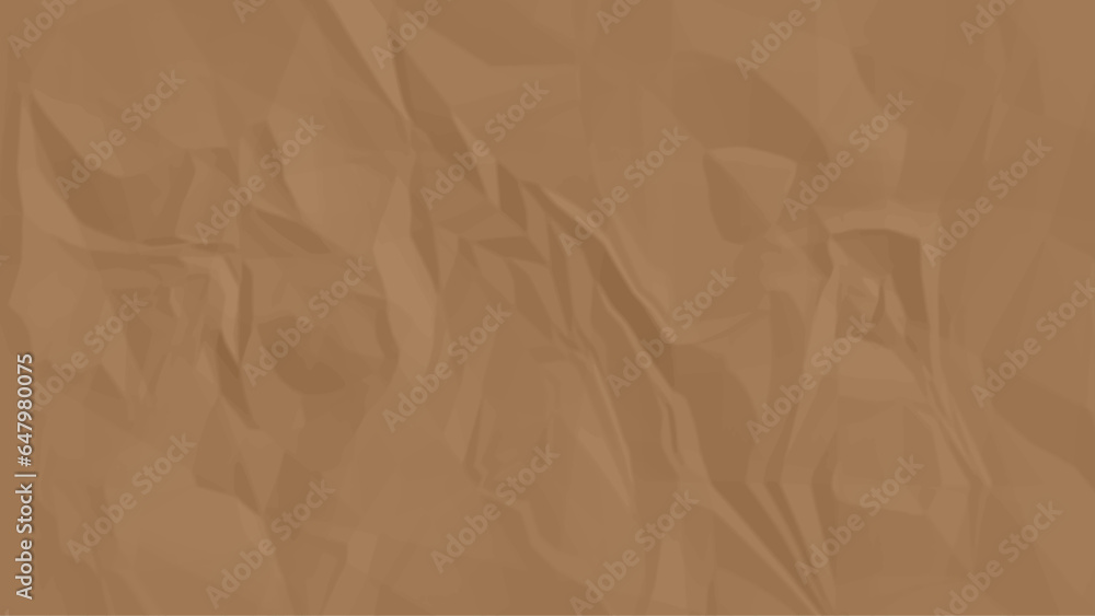 Recycle brown paper crumpled texture,Old paper surface for background