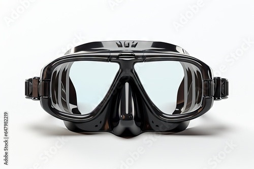 goggles on white background 