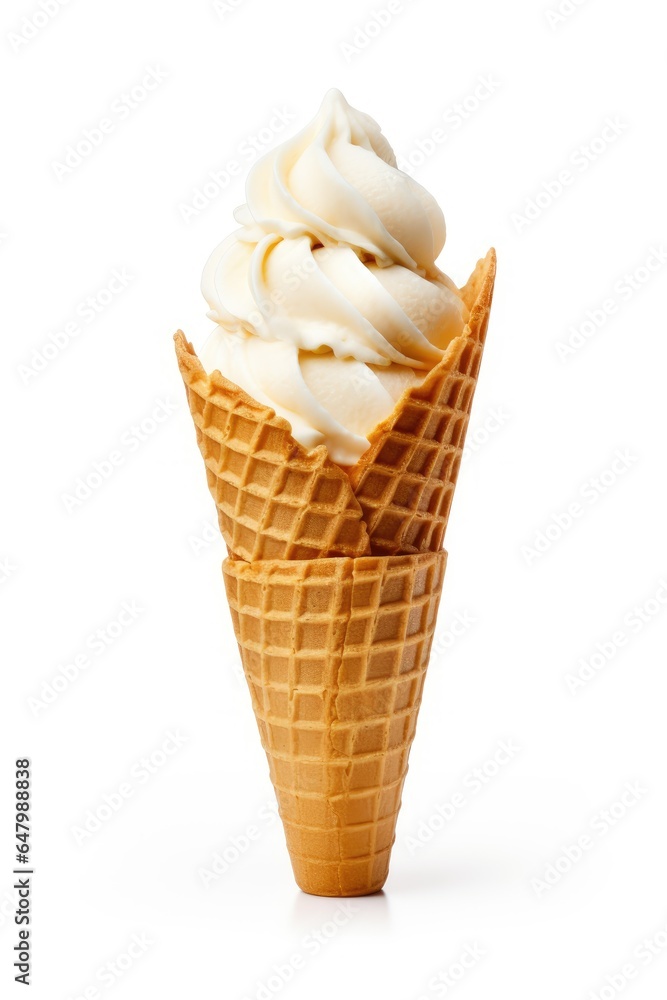 icecream with waffle cone icecream with waffle cone