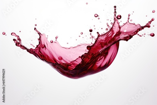 color splash red wine splash
