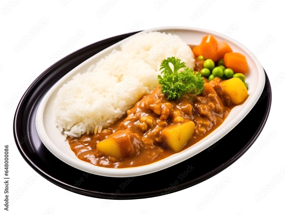 Japanese curry rice, also known as 