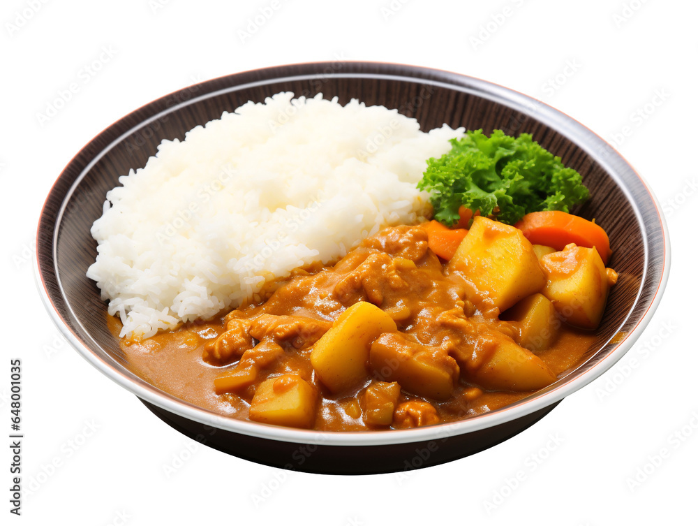 Japanese curry rice, also known as 
