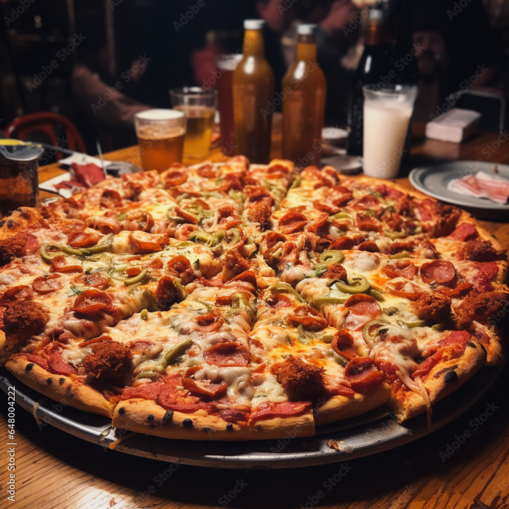 Illustration of pizza for one dollar in NY. Illustration of pizza for one dollar in NY.
