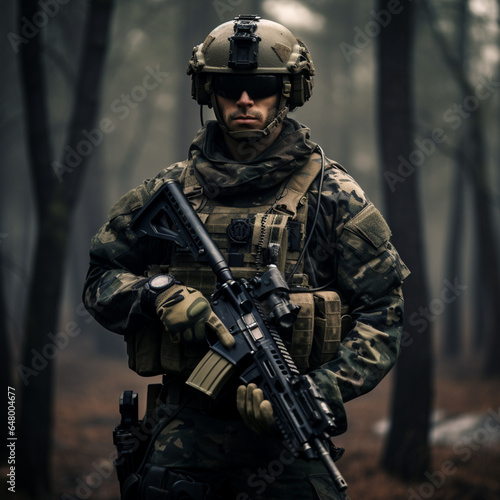 Special forces soldier.