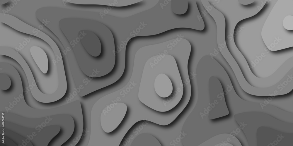 Abstract black paper cut style design.abstract vector seamless pattern with shadows Trendy contemporary design.abstract papercut and multi layer cutout pattern pattern on vector design illustration. Abstract black paper cut style design.abstract vector seamless pattern with shadows Trendy contemporary design.abstract papercut and multi layer cutout pattern pattern on vector design illustration.