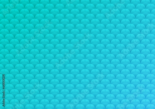 Abstract wave sea pattern blue curve rhythm wavy round wallpaper background 